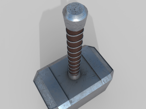 Thors hammer 3D Model