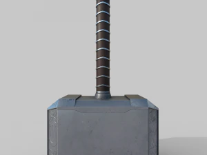 Il martello di Thor Modello 3D