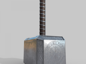 Thors hammer 3D Model