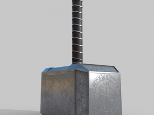 Thors hammer 3D Model
