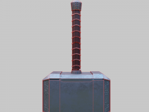 Thors hammer 3D Model