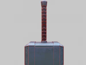 Il martello di Thor Modello 3D
