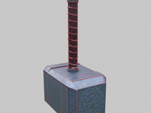 Thors hammer 3D Model
