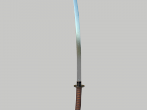 Samurai katana 3D Model