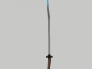 Samurai katana 3D Model