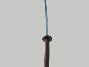 Samurai katana 3D Model