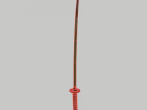 Samurai katana 3D Model