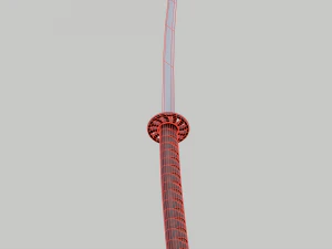 Samurai katana 3D Model