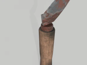 Rusted sickle 3D Model