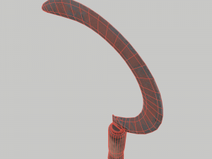 Rusted sickle 3D 模型