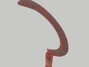 Rusted sickle 3D Model