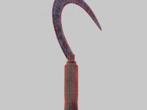 Rusted sickle 3D 模型