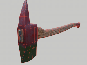 Fire axe 3D 模型