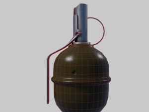 Grenade RGD-5 3D मॉडल