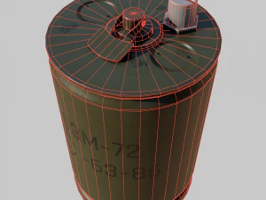 Мина ОЗМ-72 3D Модель