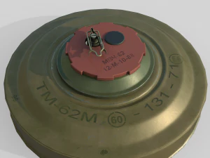 Мина ТМ-62М 3D Модель