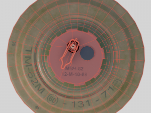 Mine TM-62M Modelo 3D