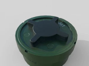 Mine PMN-2 3D Model