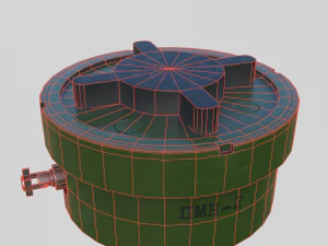 Mine PMN-2 3D Model