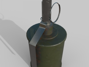 Grenade RG 42 Modello 3D