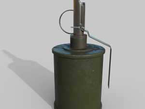 Grenade RG 42 Modelo 3D