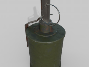 Grenade RG 42 Modelo 3D