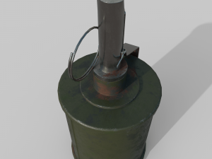 Grenade RG 42 Modelo 3D