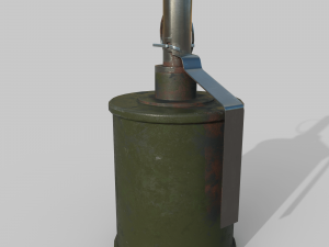 Grenade RG 42 Modelo 3D