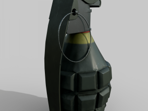 Grenade MK 2 3D Model