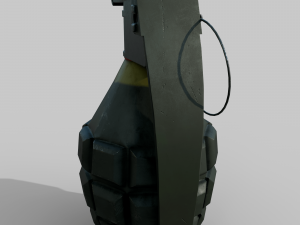 Grenade MK 2 3D Model