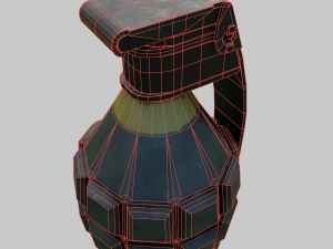 Grenade MK 2 3D Model