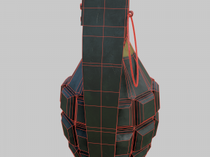 Grenade MK 2 3D Model