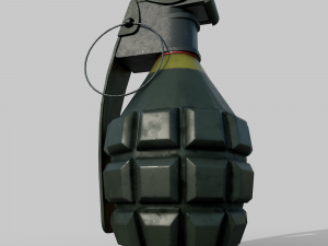 Grenade MK 2 3D Model