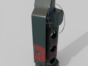 Grenade M 84 Modelo 3D