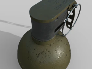 El bombası M67 3D Model