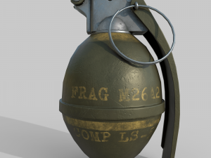 Grenade M26 Modelo 3D