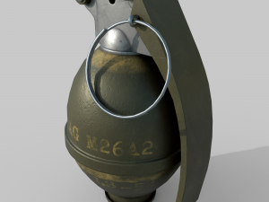 Grenade M26 Modelo 3D