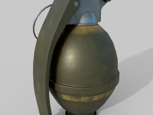 Grenade M26 Modelo 3D