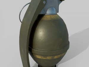 Grenade M26 3D Model
