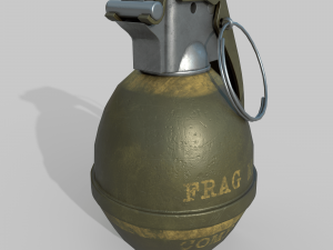 Grenade M26 Modelo 3D