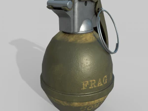 Grenade M26 3D Model