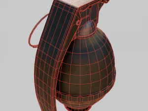 Grenade M26 3D Model