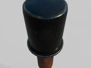 Grenade M24 Stielhandgranate 3D Model