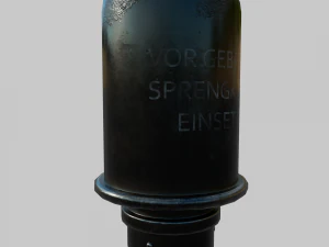 Grenade M24 Stielhandgranate 3D Model