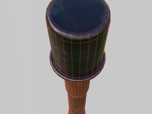 Grenade M24 Stielhandgranate 3D Модель