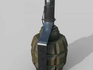 Grenade F1 3D Model