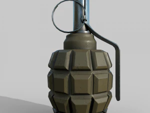 Grenade F1 3D Model
