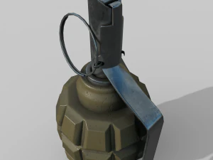 Grenade F1 3D Model