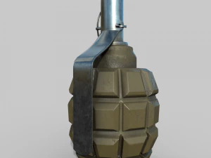 Grenade F1 3D Model