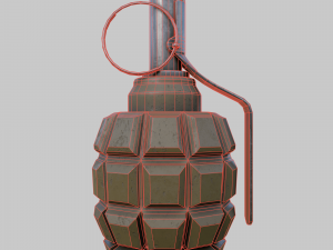 Grenade F1 Modelo 3D